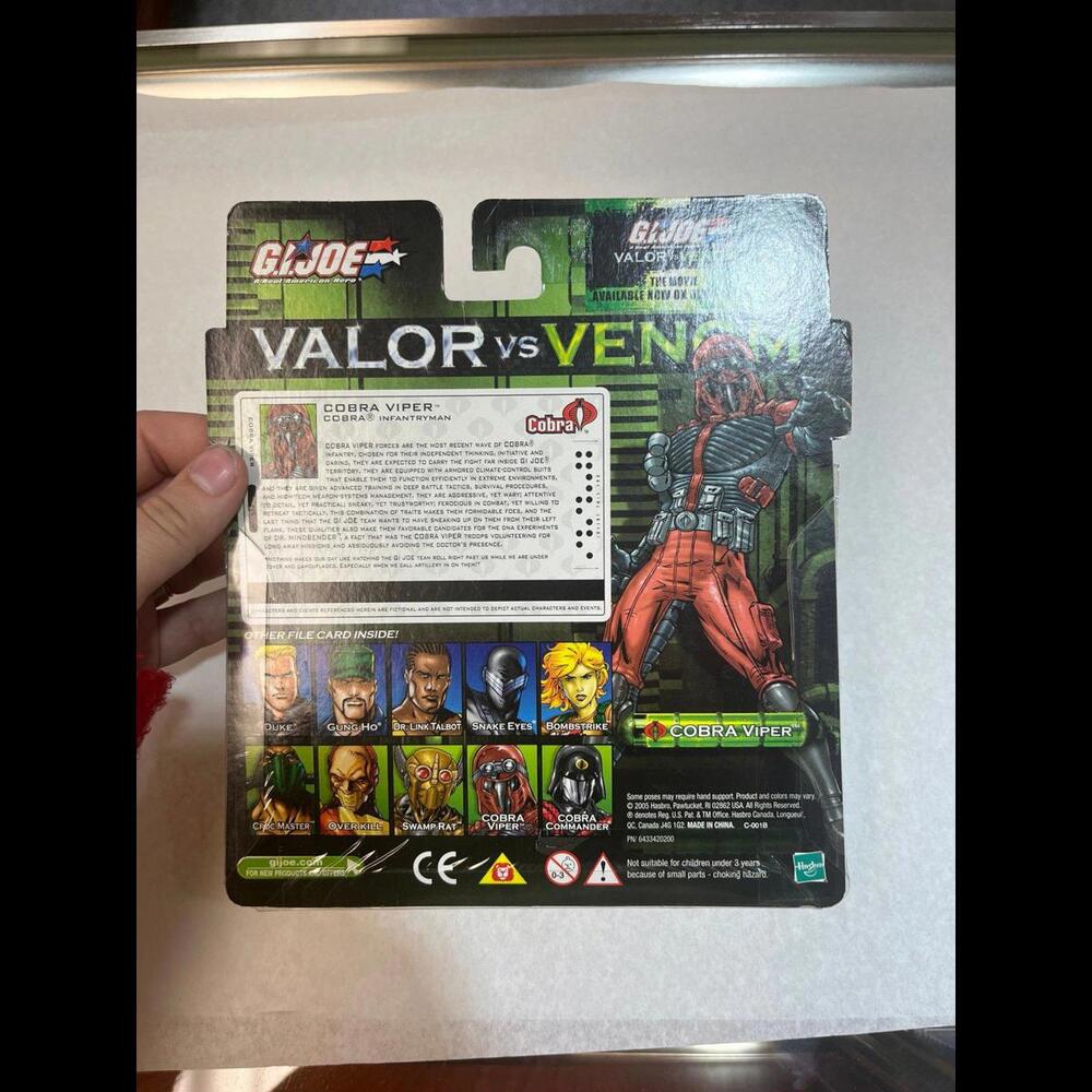 GI Joe Gung Ho Cobra Viper 3.75" Action Figure‎ 2-pack Valor Vs Venom 2005 - Picture 5 of 8